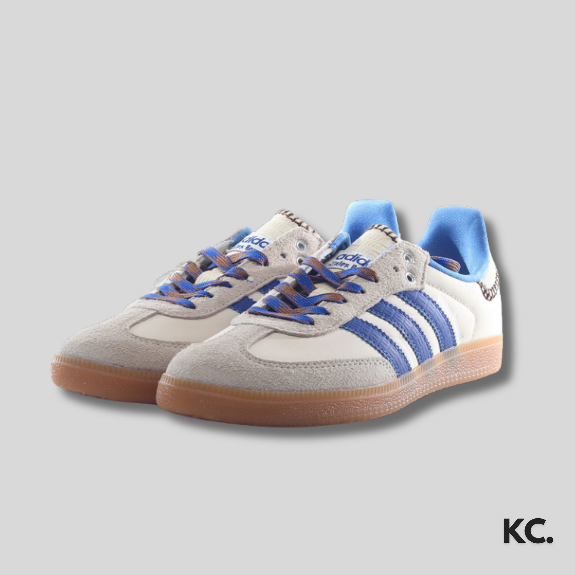 Samba X Wales Bonner 'Wonder Clay Royal Blue' Kick Culture Adidas