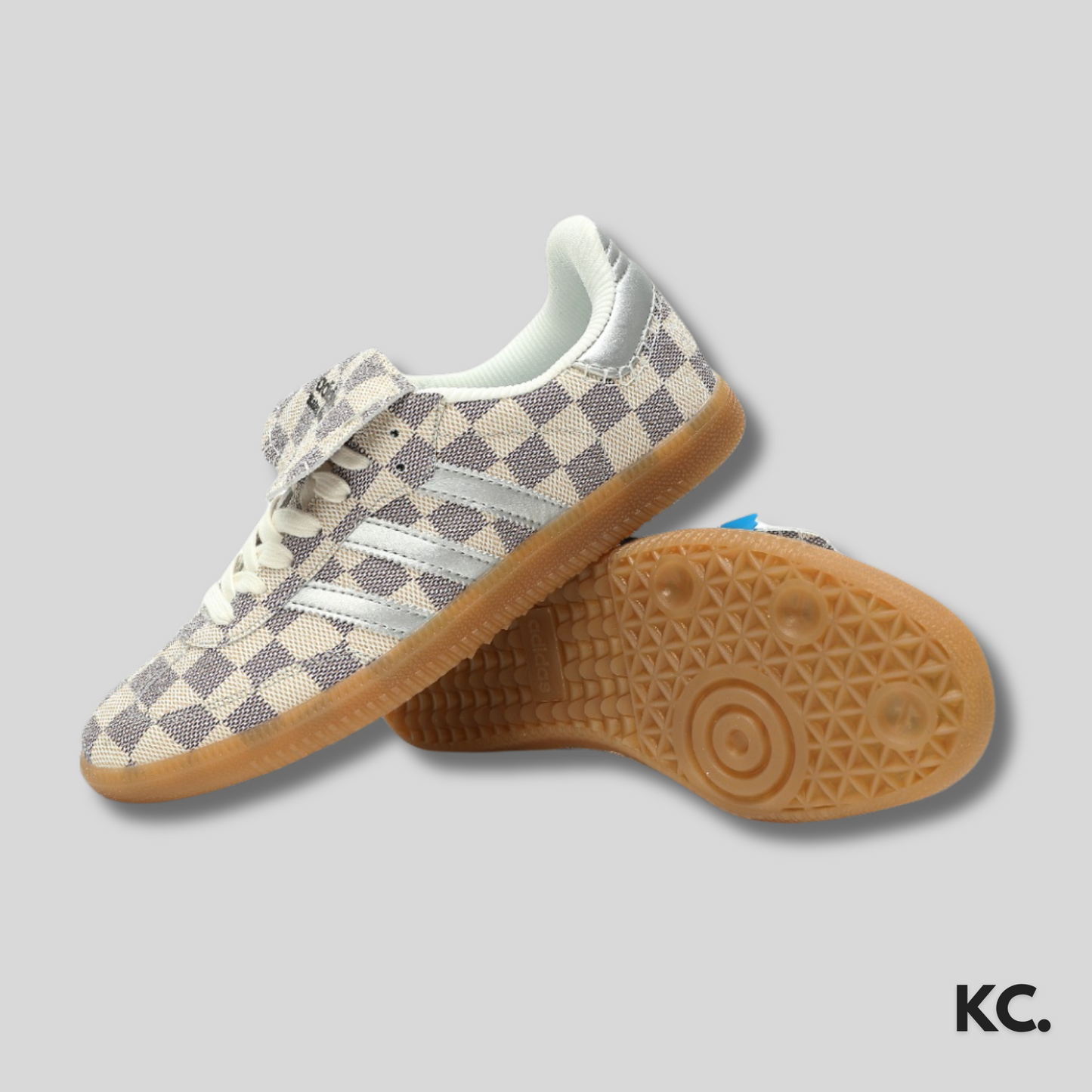 Samba X Wales Bonner X LoV Monogram Damier Kick Culture Adidas