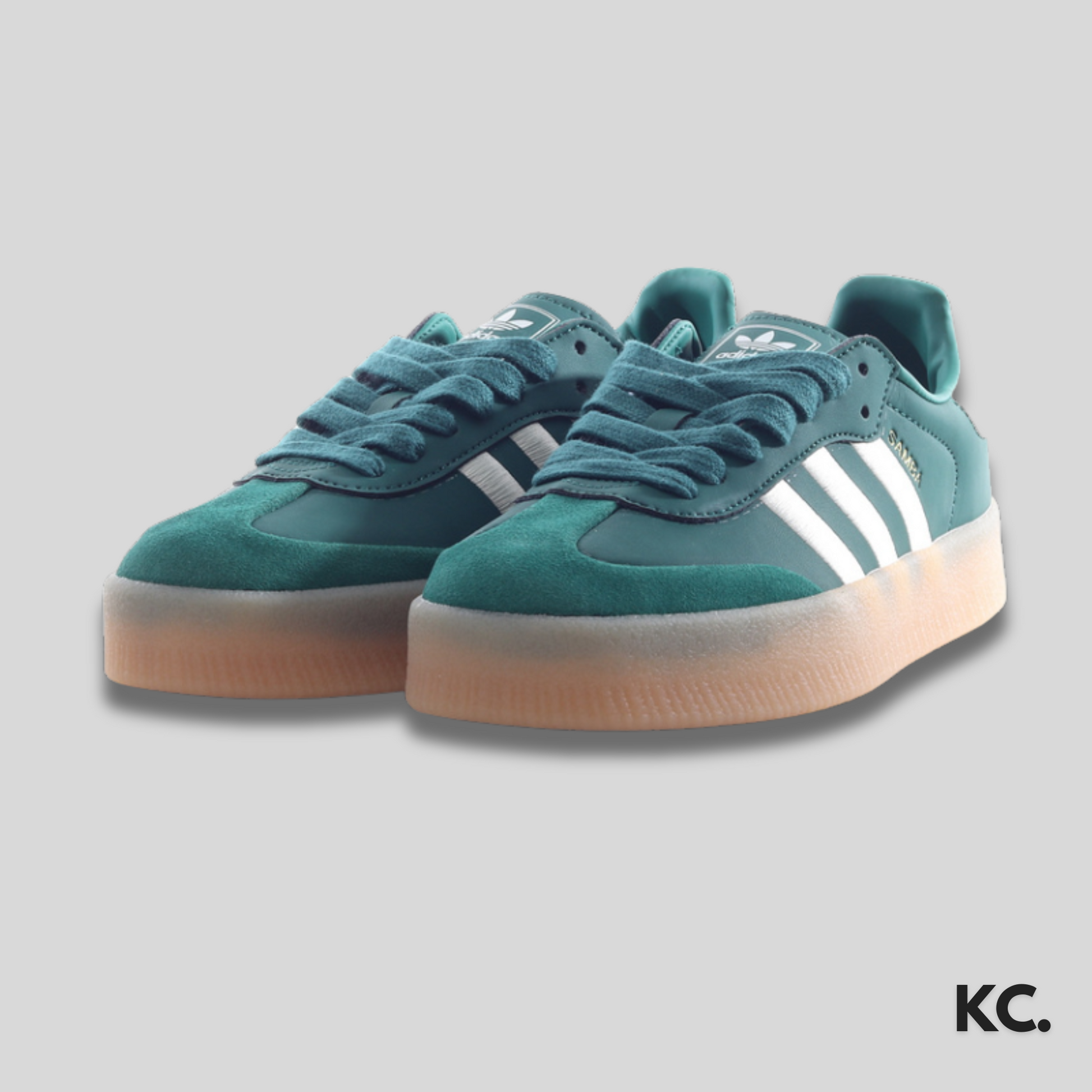 Samba XLG 'Jasper Green' Kick Culture Adidas