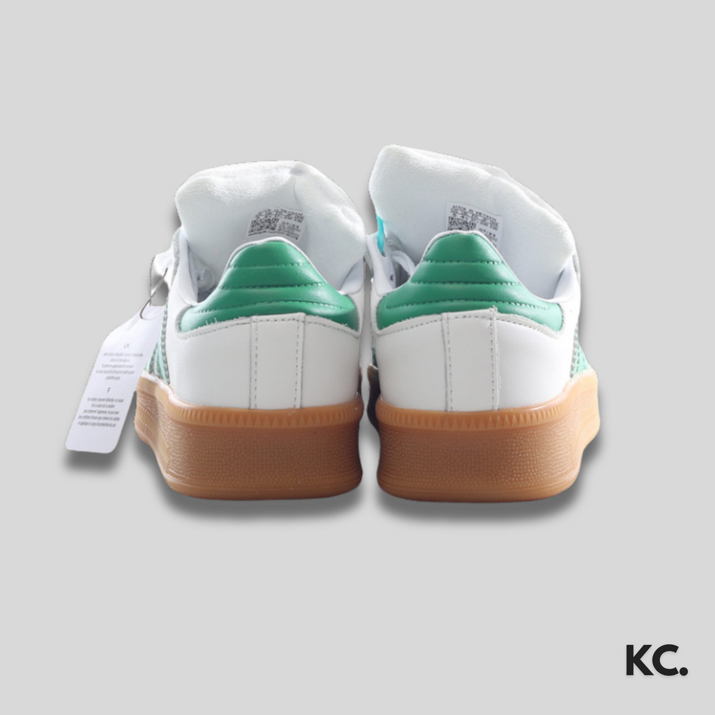 Samba XLG 'White Green' Kick Culture Adidas