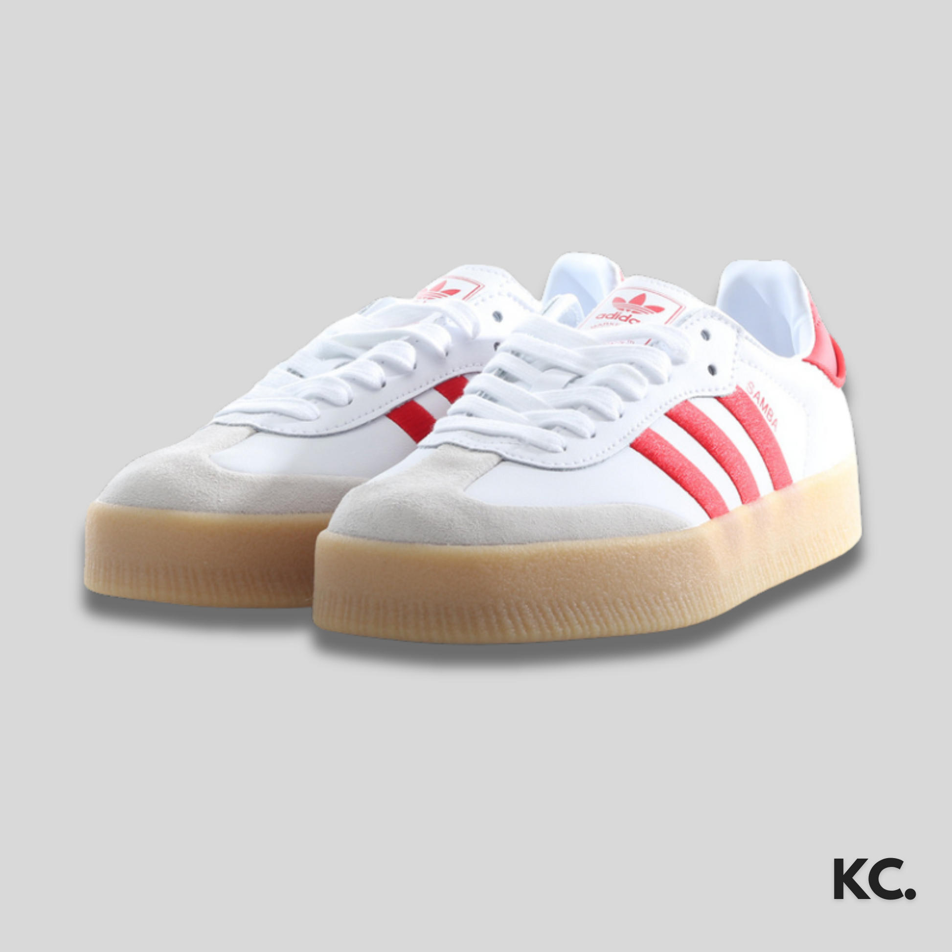 Samba XLG 'White Red' Kick Culture Adidas