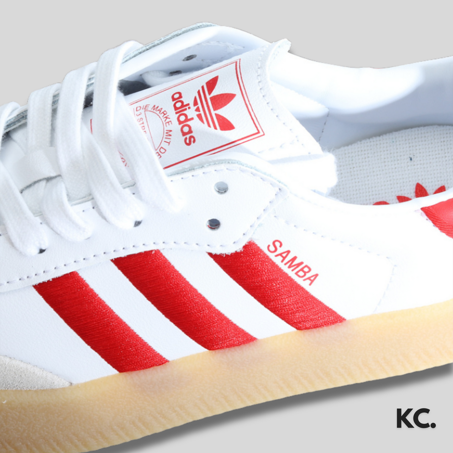 Samba XLG 'White Red' Kick Culture Adidas