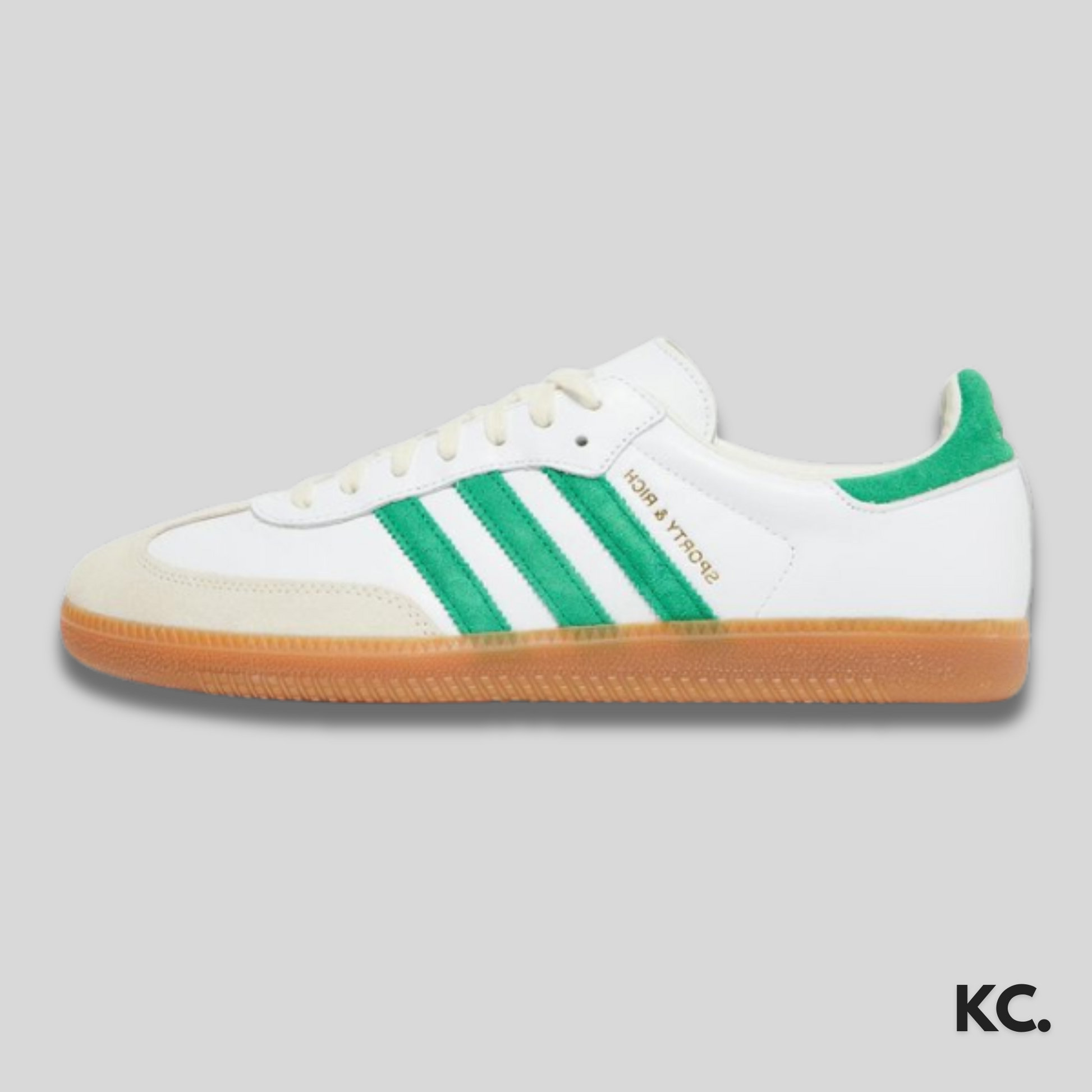 Sporty & Rich X Samba OG 'White Green' Kick Culture Adidas