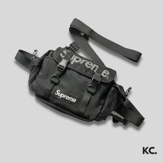 Supreme Waist Bag (SS20) Black Kick Culture Supreme