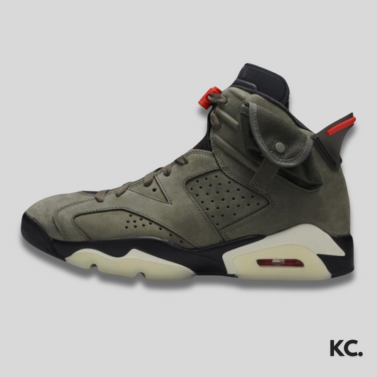 Travis Scott x Air Jordan 6 Retro 'Olive' Kick Culture Nike