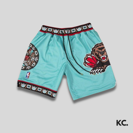 Vancouver Grizzlies Classic Basketball Shorts Kick Culture Just Don