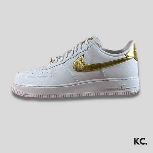 Air Force 1 '07 LV8 'Gold Foil Swoosh' Kick Culture Nike