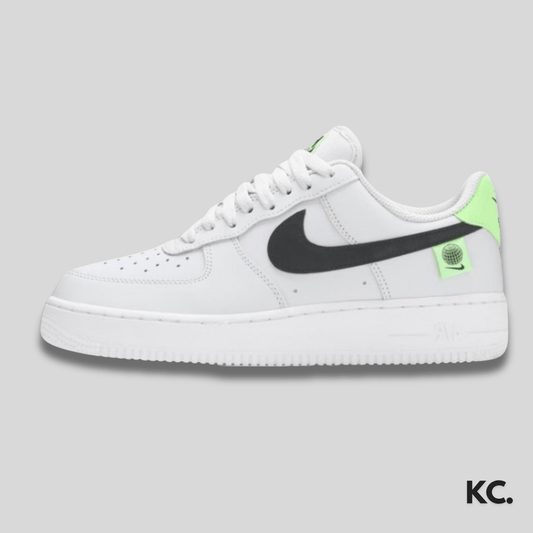 Air Force 1 '07 Low 'Worldwide Pack - Platinum Green Strike' Kick Culture Nike