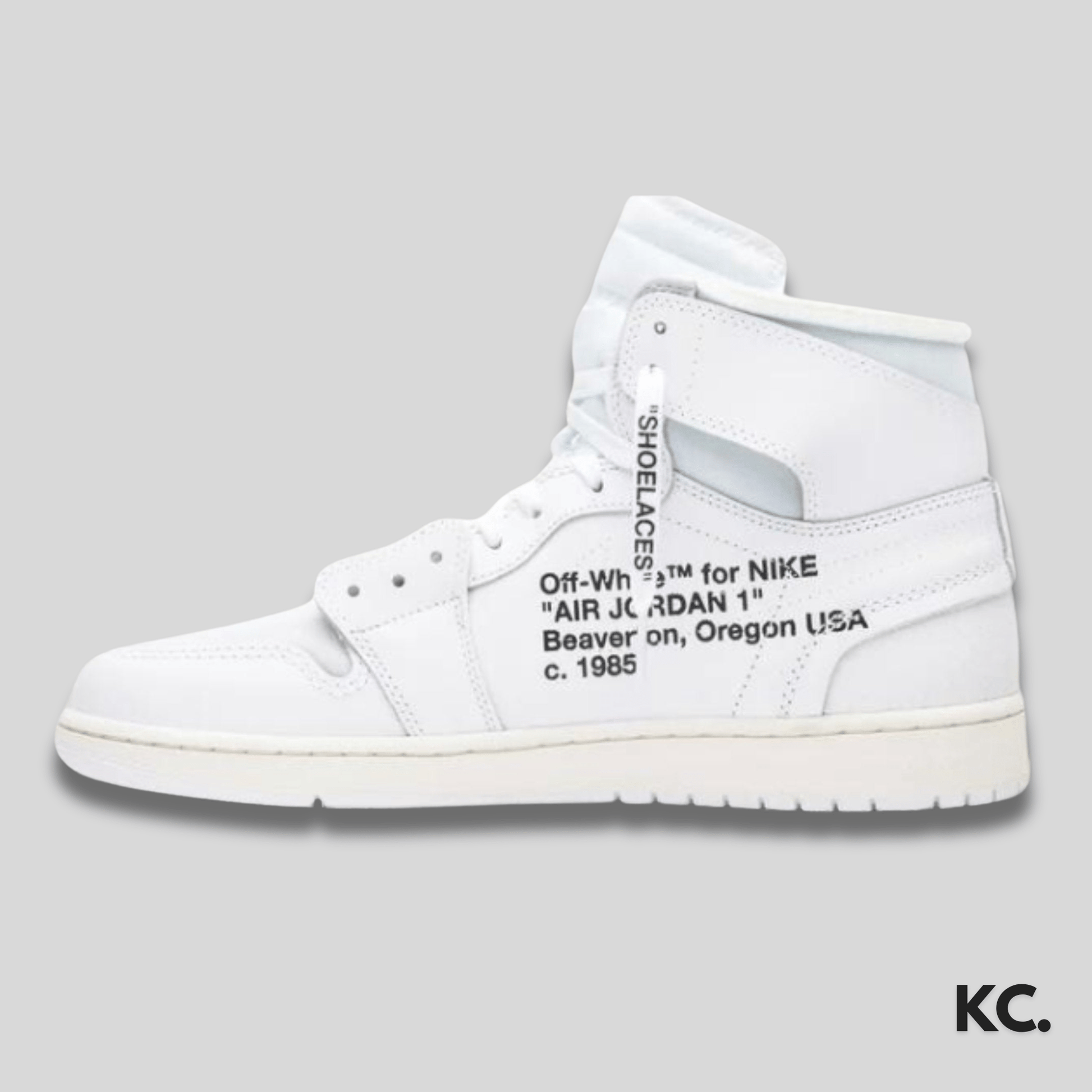 Air Jordan 1 High X Off White "White" (Customs) Kick Culture Jordan