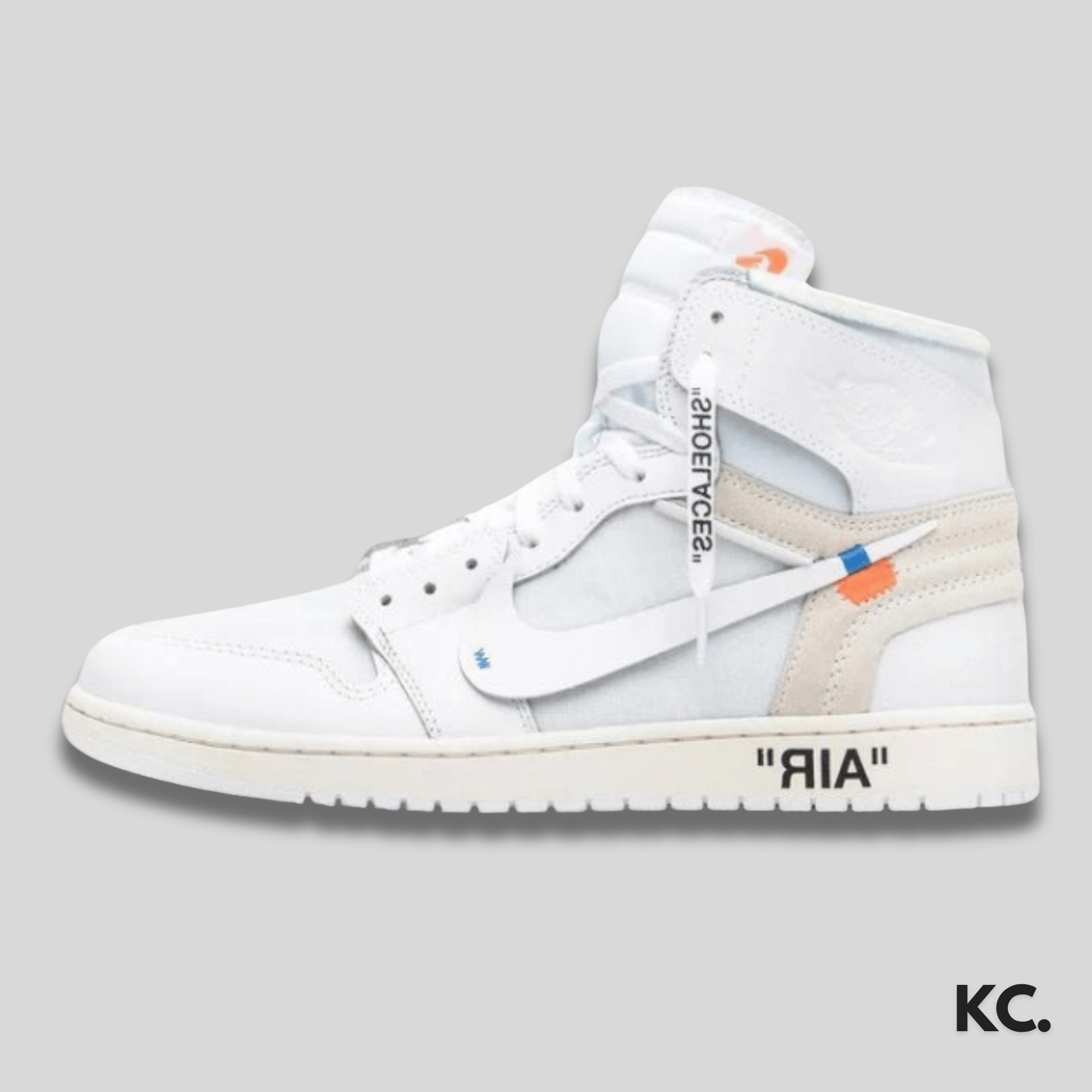 Air Jordan 1 High X Off White "White" (Customs) Kick Culture Jordan