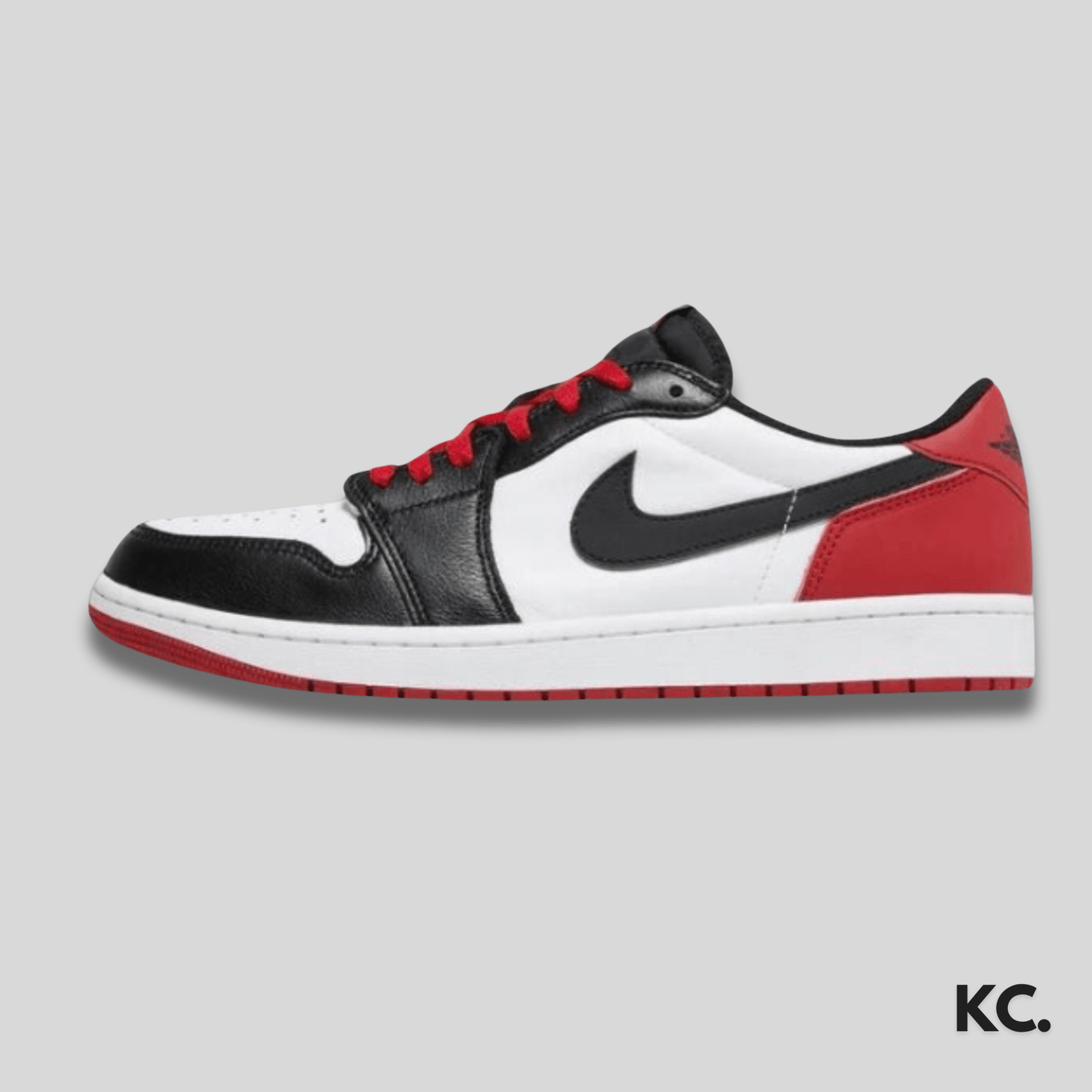 Air Jordan 1 Low Black Toe Kick Culture Jordan