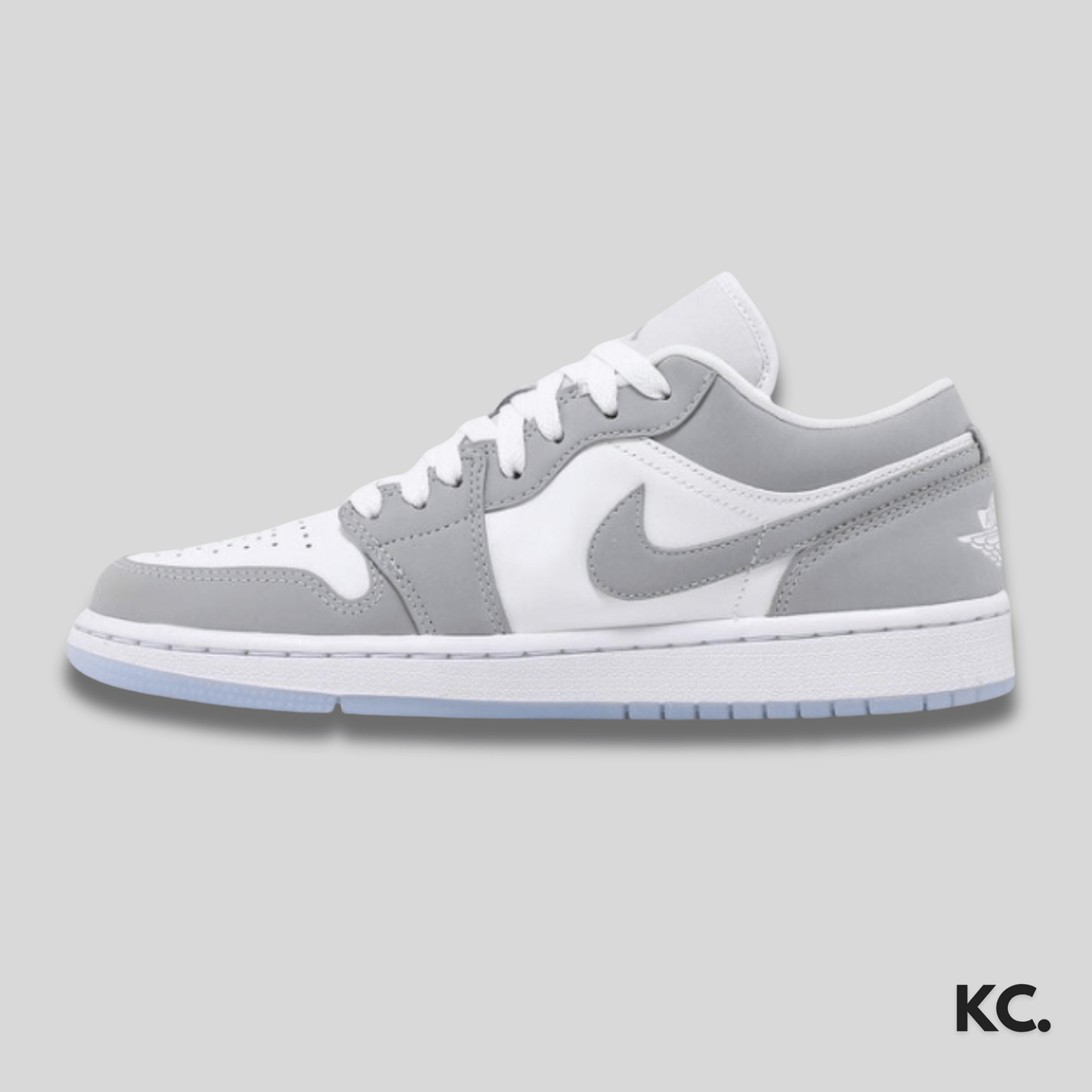 Air Jordan 1 Low 'White Wolf Grey' Kick Culture Jordan