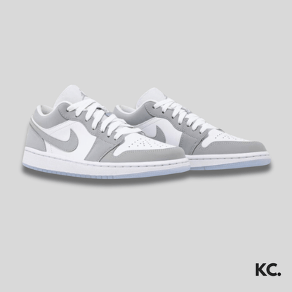 Air Jordan 1 Low 'White Wolf Grey' Kick Culture Jordan