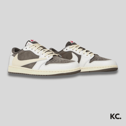 Air Jordan 1 Low x Travis Scott 'Reverse Mocha' (Customs) Kick Culture Nike