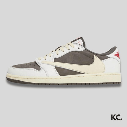 Air Jordan 1 Low x Travis Scott 'Reverse Mocha' (Customs) Kick Culture Nike