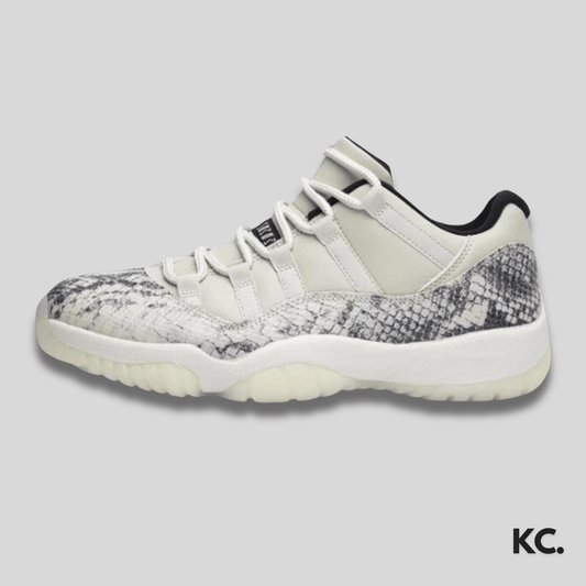 Air Jordan 11 Retro Low 'Light Bone Snakeskin' Kick Culture Nike