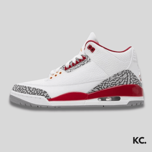 Air Jordan 3 Retro 'Cardinal Red' Kick Culture Nike