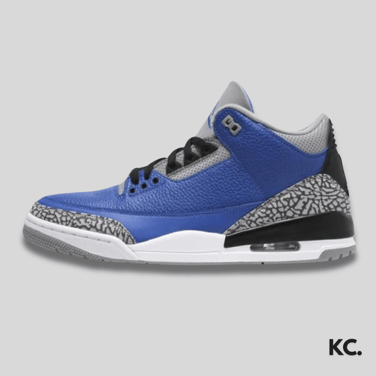 Air Jordan 3 Retro Varsity Royal Cement Kick Culture Jordan