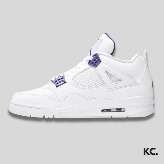 Air Jordan 4 Retro 'Purple Metallic' Kick Culture Jordan