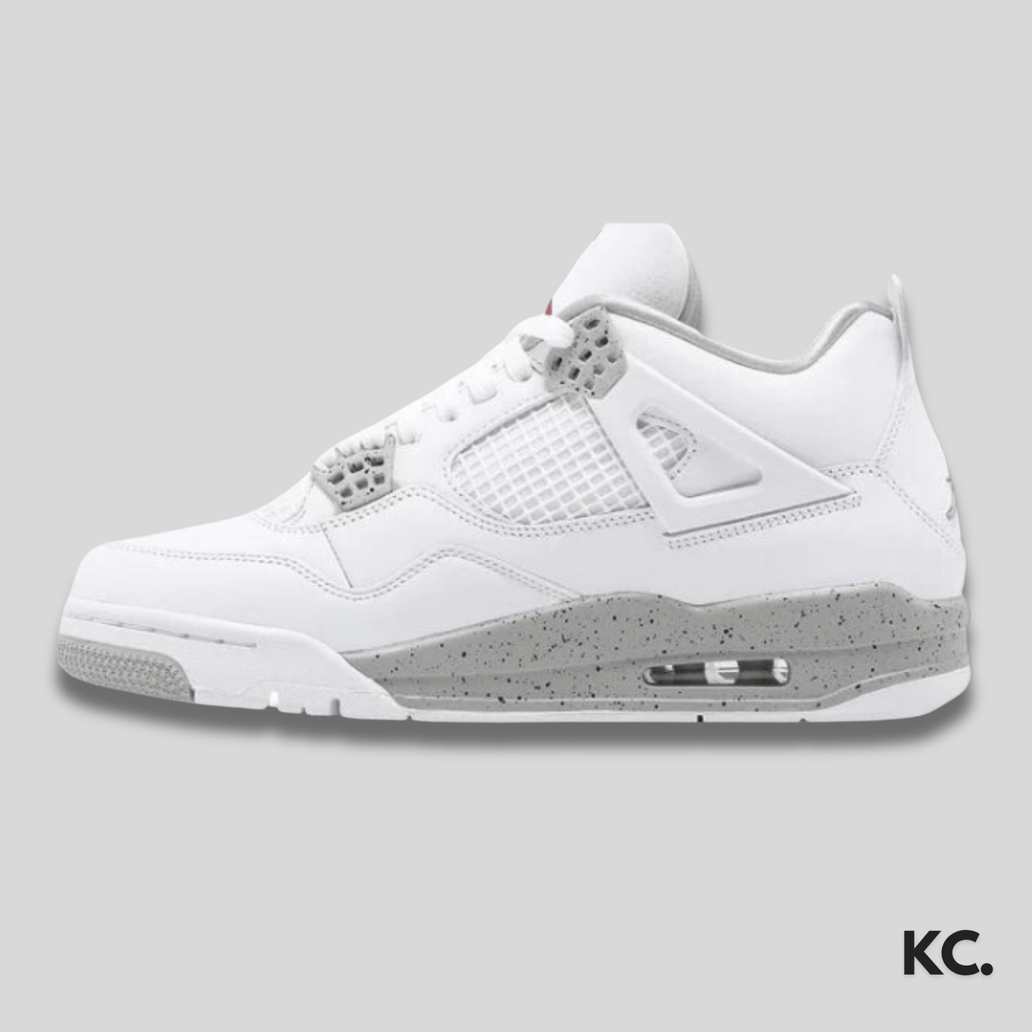 Air Jordan 4 Retro White Oreo Custom Kick Culture Jordan