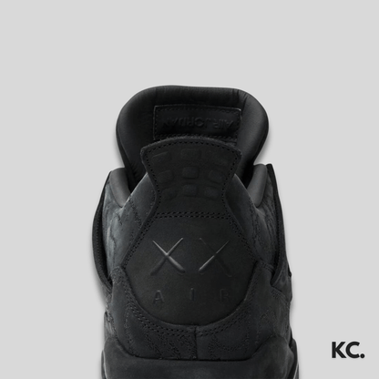 Air Jordan 4 X KAWS Retro 'Black' Kick Culture Jordan