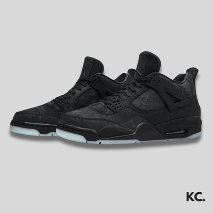 Air Jordan 4 X KAWS Retro 'Black' Kick Culture Jordan