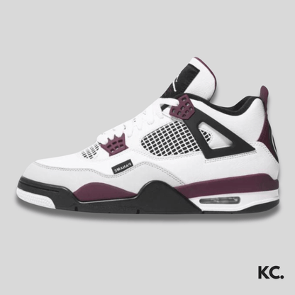 Air Jordan 4 X Paris Saint-Germain Retro 'Bordeaux' Kick Culture Jordan