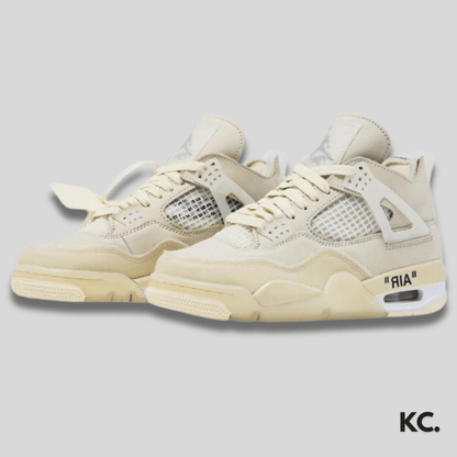 Air Jordan 4 x Off-White Custom Kick Culture Jordan