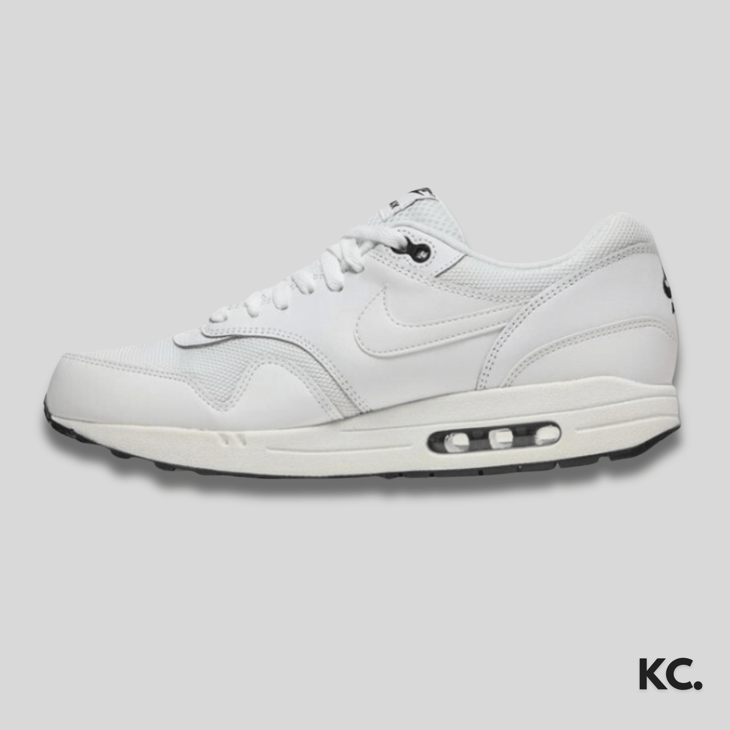 Air Max 1 Essential 'White Black Kick Culture Nike