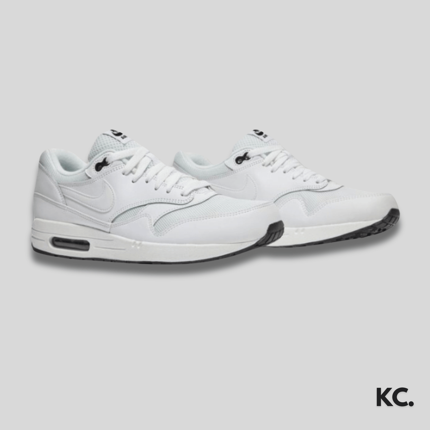 Air Max 1 Essential 'White Black Kick Culture Nike