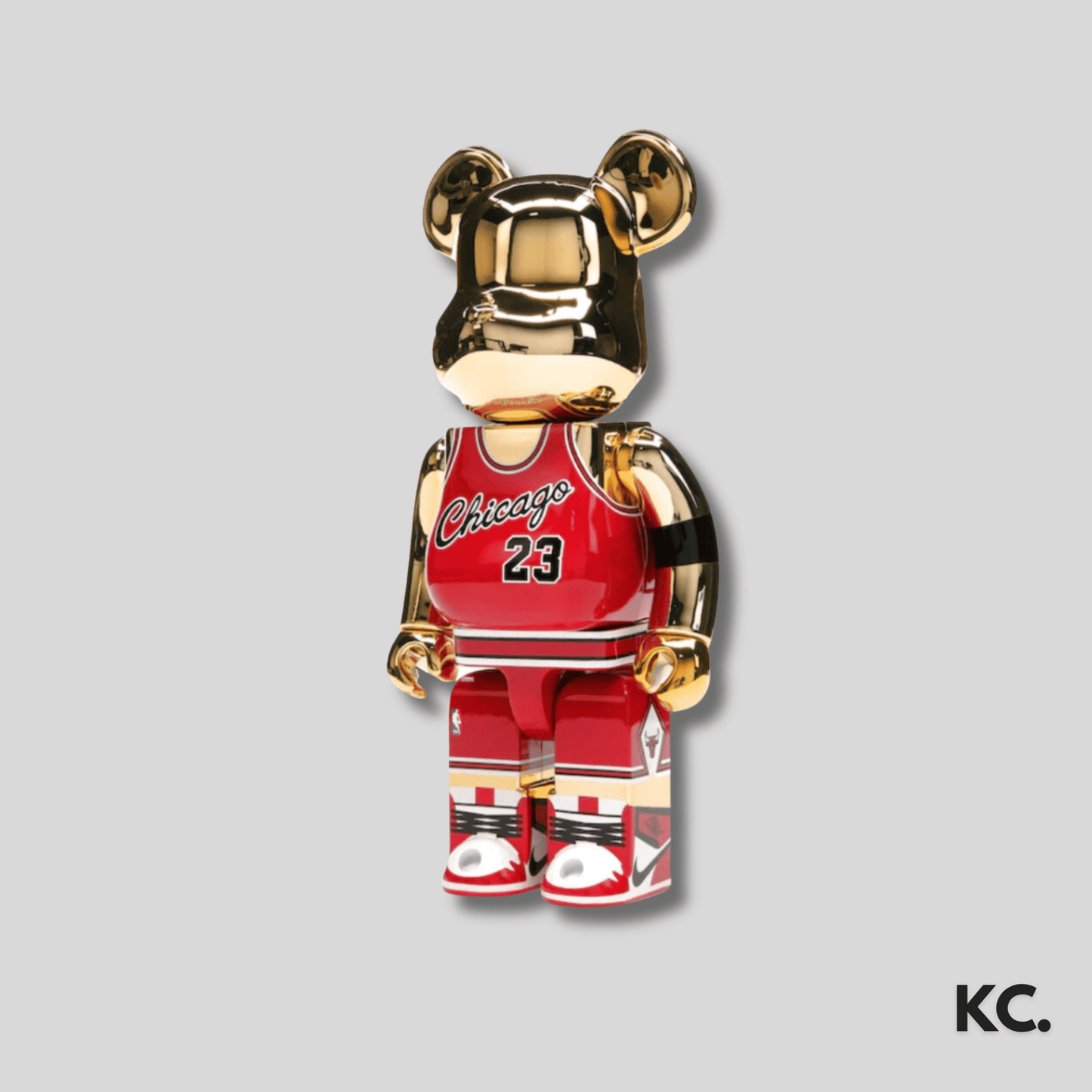 Bearbrick Michael Jordan 1985 Rookie Jersey 400% Kick Culture Bearbrick