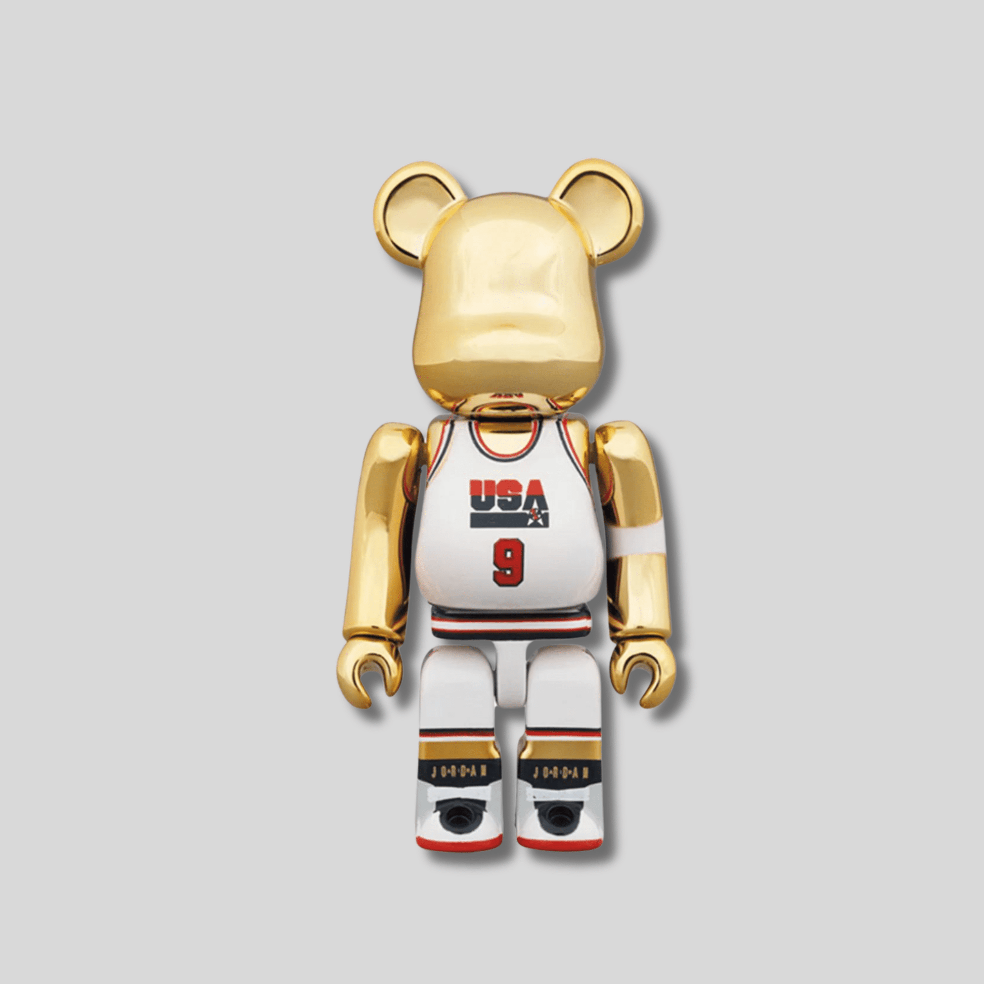 Bearbrick Michael Jordan Team USA Jersey 400% Kick Culture Bearbrick