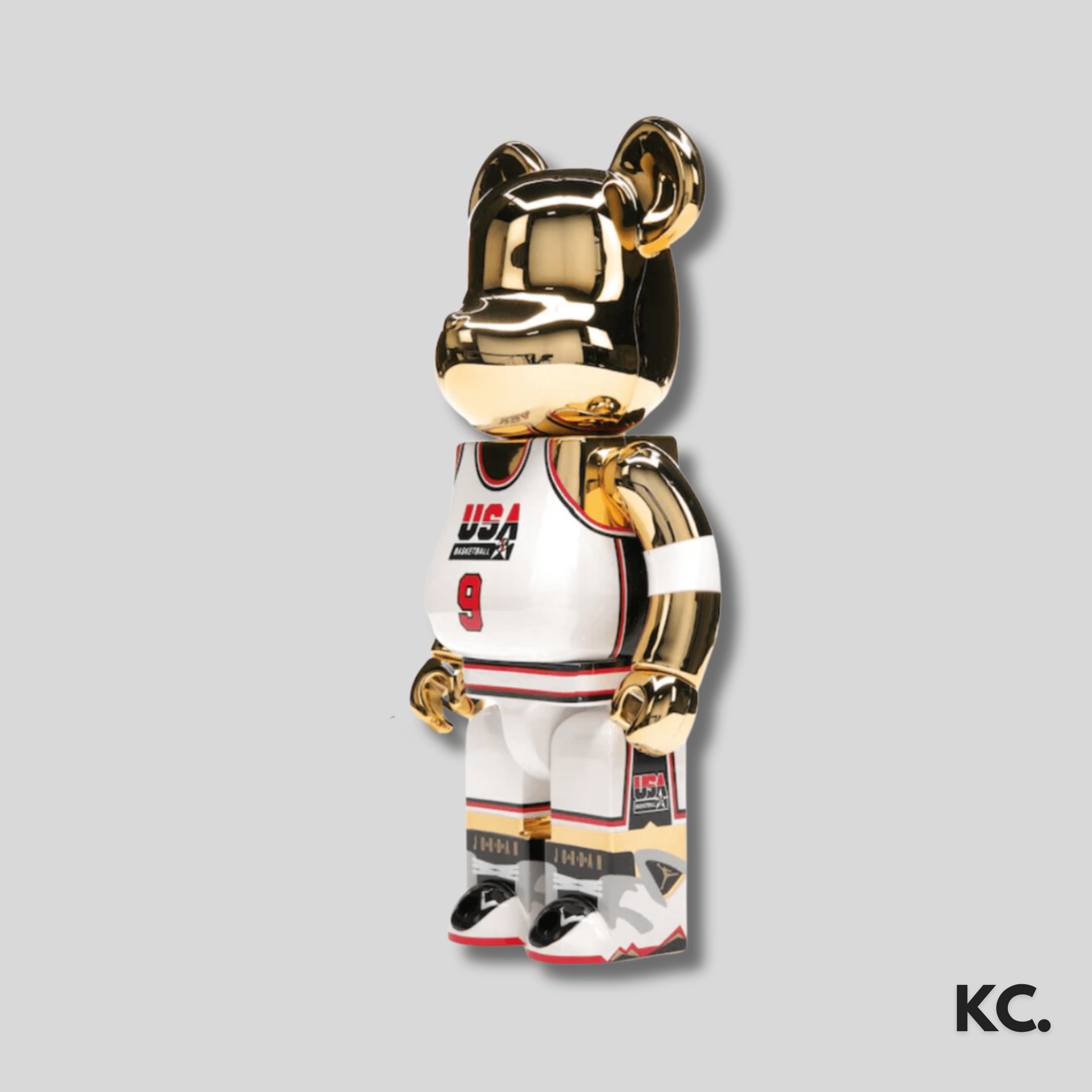 Bearbrick Michael Jordan Team USA Jersey 400% Kick Culture Bearbrick