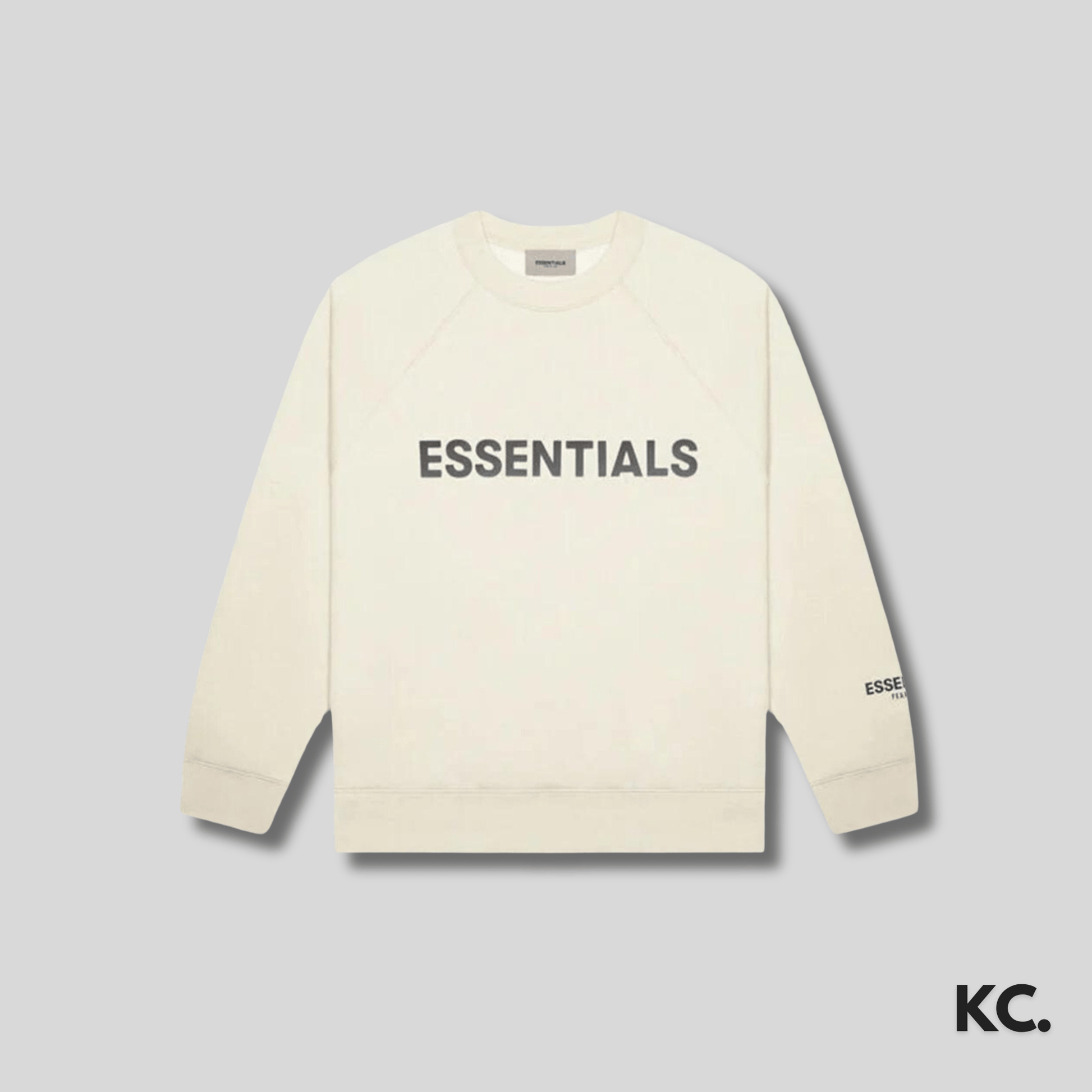 Fear of God Essentials Crewneck Sweatshirt 'Cream' Kick Culture Essentials