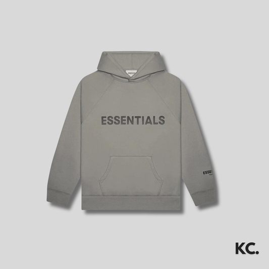 Fear of God Essentials Hoodie 'Cement' Kick Culture Essentials