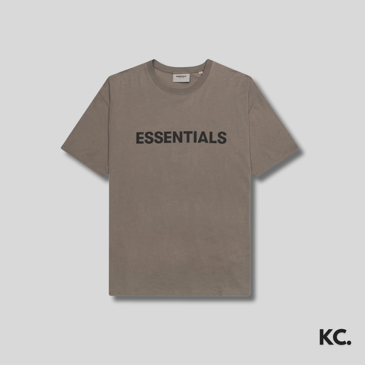 Fear of God Essentials Logo T-Shirt 'Taupe' Kick Culture Essentials