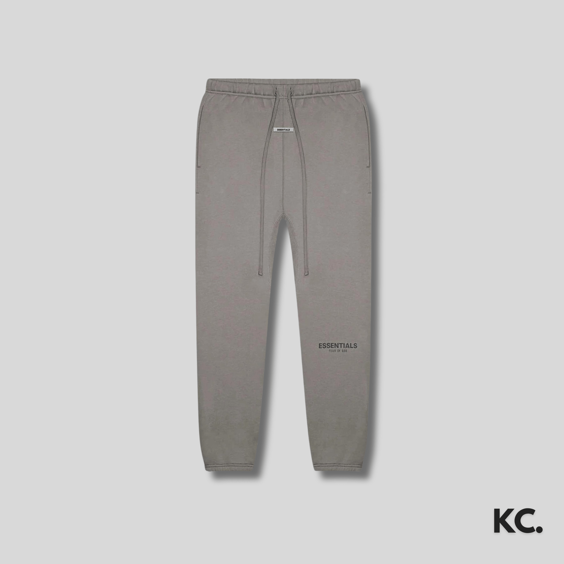 Fear of God Essentials Sweatpants 'Cement' Kick Culture Essentials